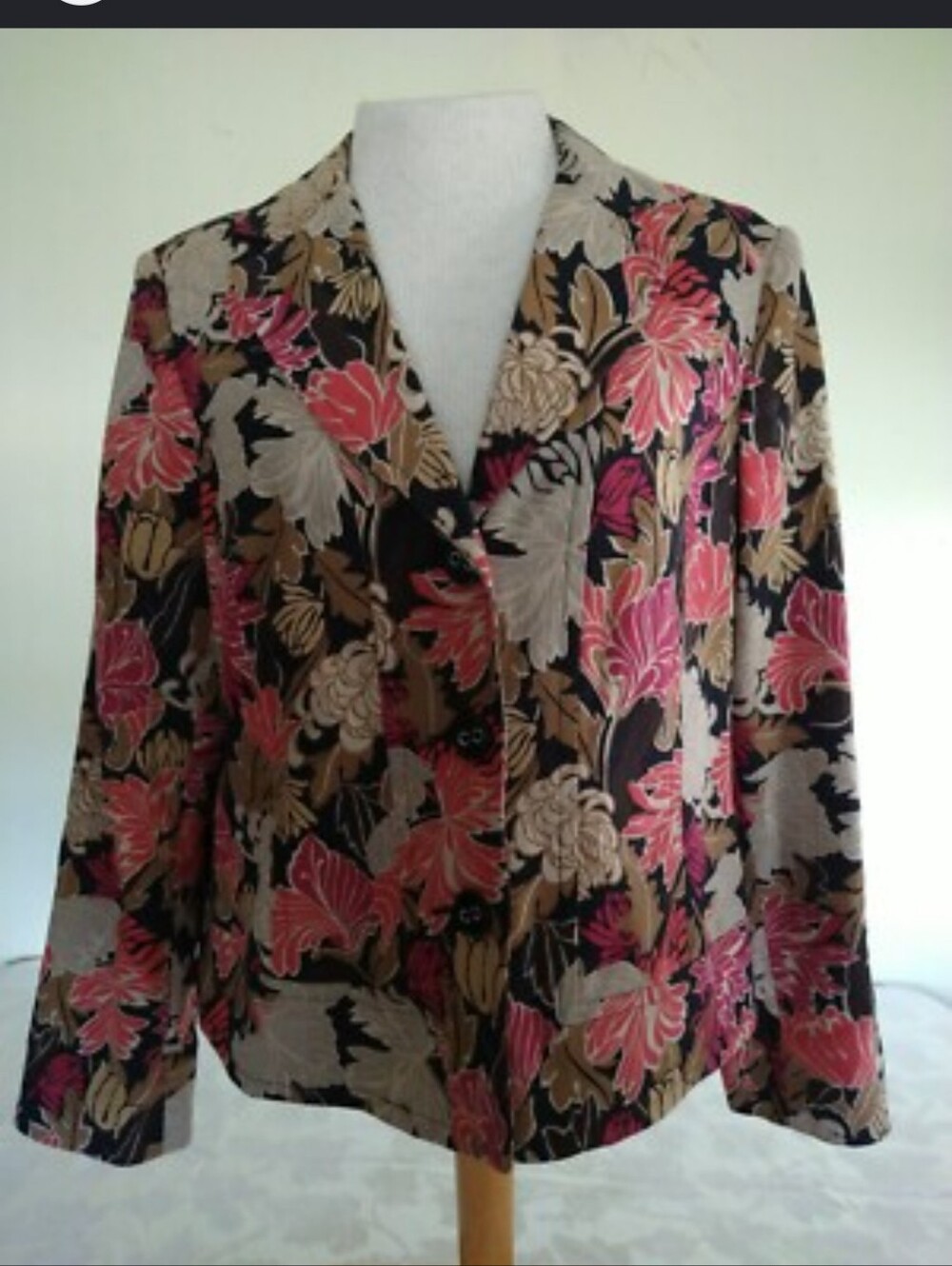 RQT petites fall jacket 10P beautiful colors lined Pink orange gold black